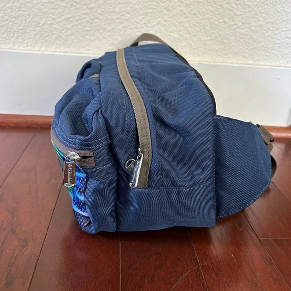 Like new Columbia Fanny Pack body bag waist bag large multiple bags blue - Picture 2 of 12